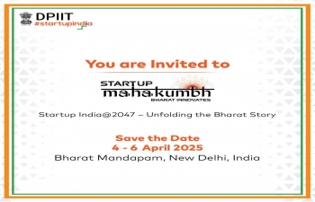 Startup Mahakumbh (SMK) 4-6 April 2025